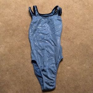 Blue Gymnastics Leotard